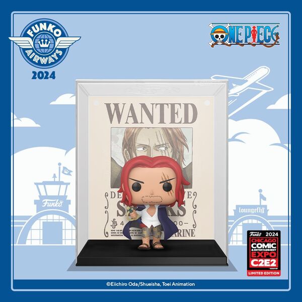 Akagami No Shanks (Wanted Poster), One Piece, Funko Toys, Pre-Painted